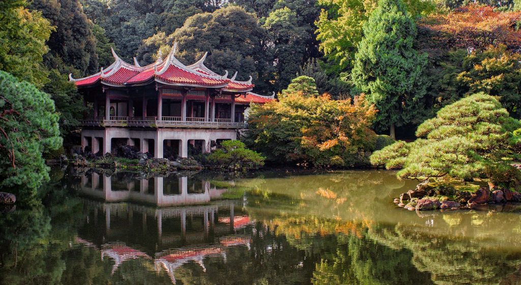 Travel Bucket list destination #2: a pagoda in a park in Tokyo, Japan