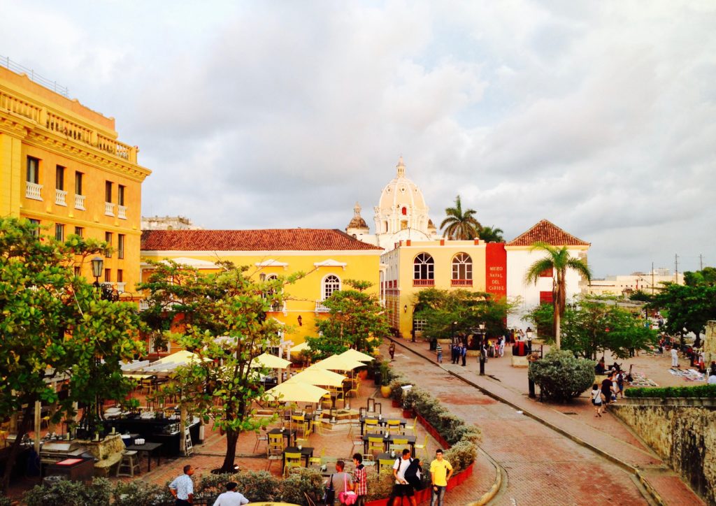 Old Town Cartagena at Sunset