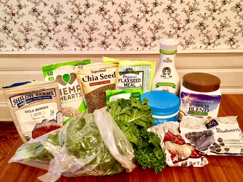 Here are my go to smoothie products if you want to know how to make a smoothie