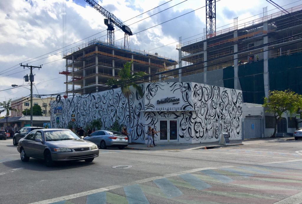Construction in Wynwood Arts District
