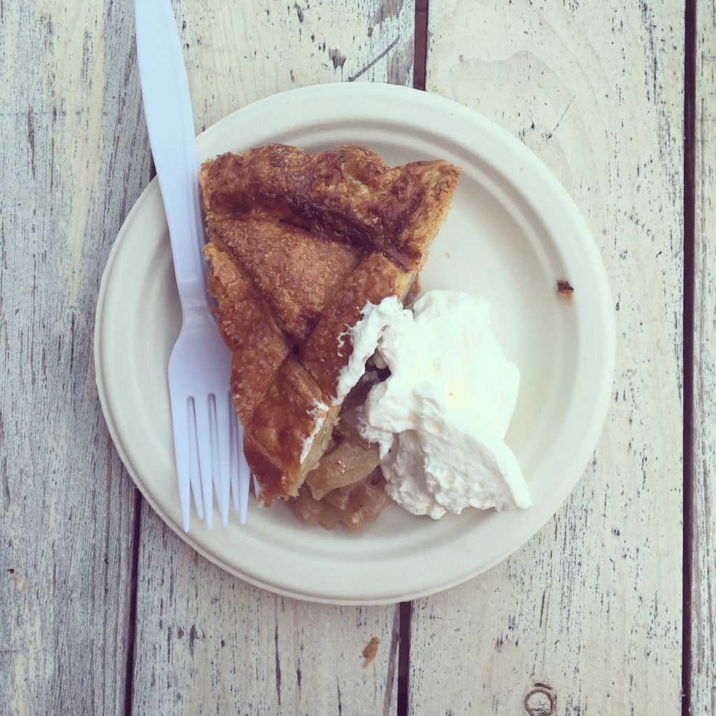a piece of pie from Four and Twenty Blackbirds on the North Fork