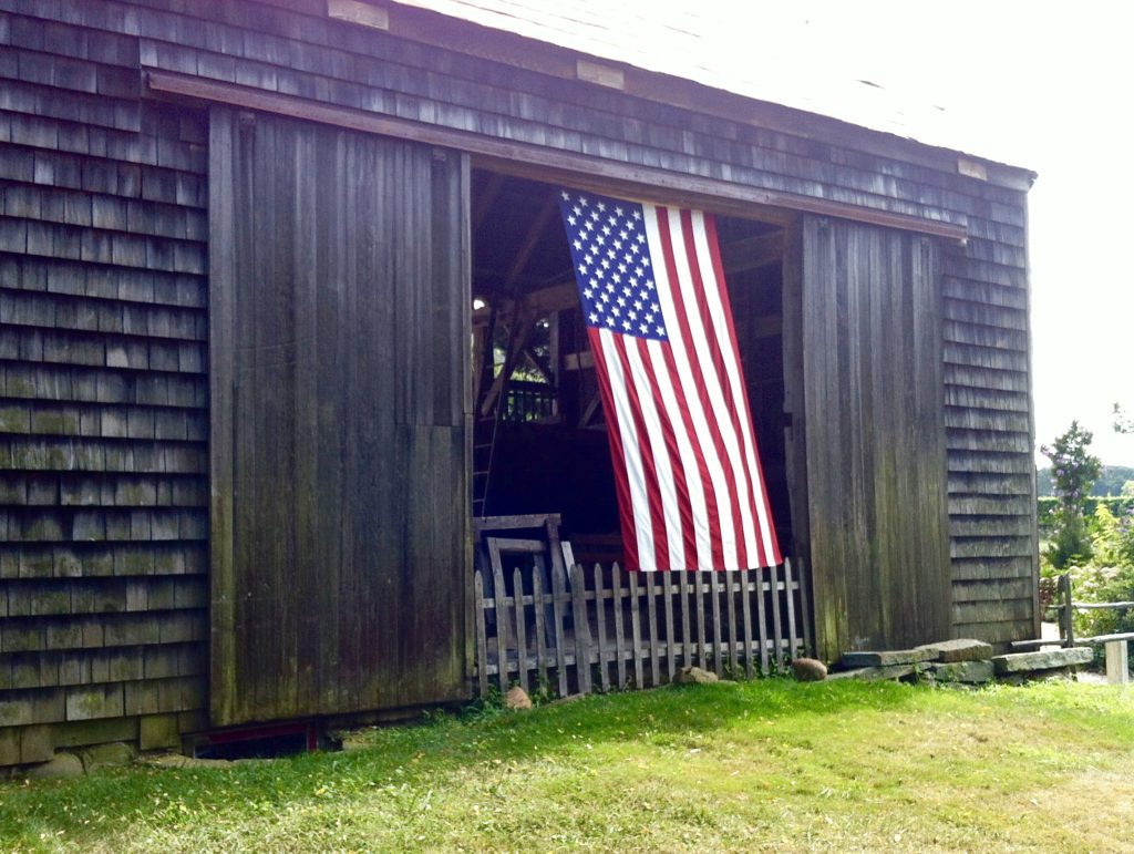 The barn at Croteaux Vineyards on the North Fork