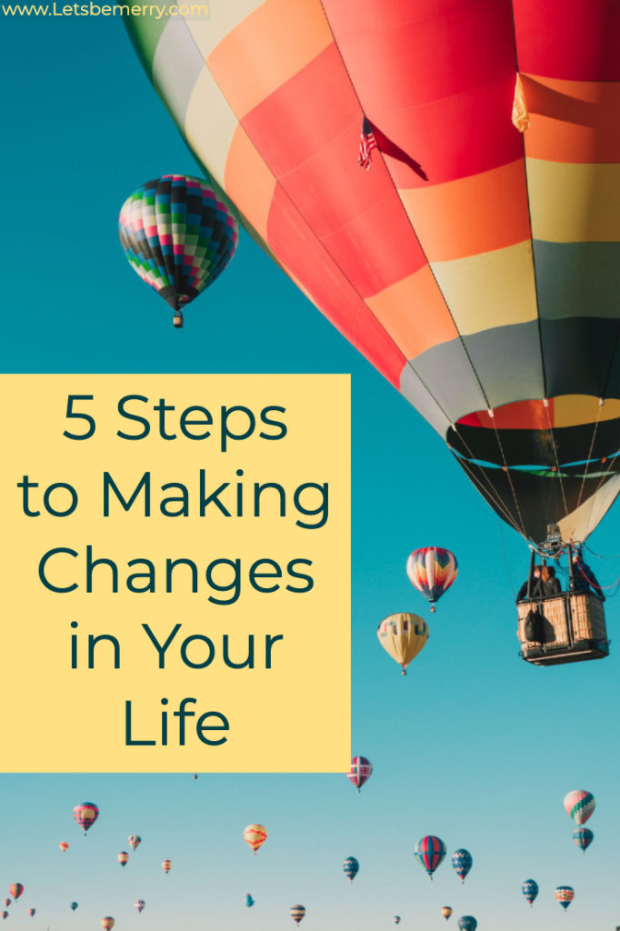 Are you thinking of making a change but you're not sure where to start? Check out these 5 steps to motivate you to make positive and lasting changes.