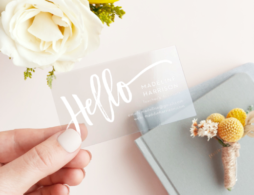high-end Business Cards from Basic Invite