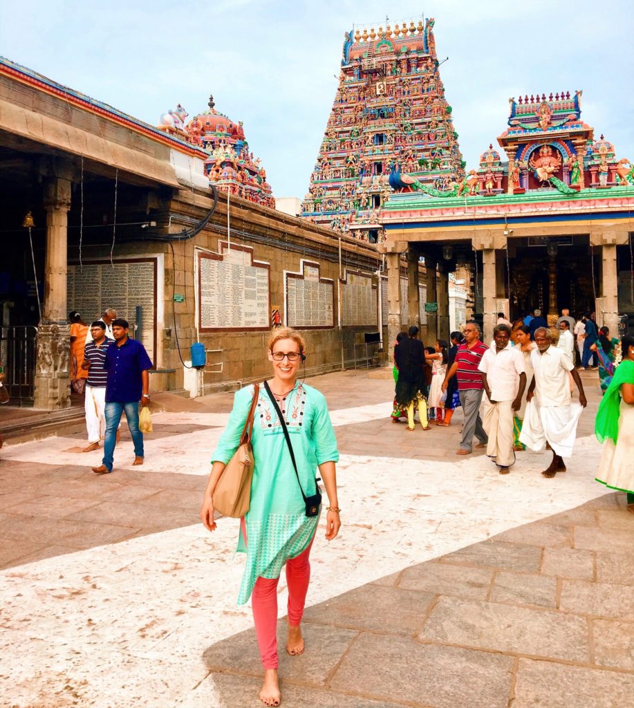 Things-To-Do-In-Chennai-India-Merry-Lerner-at-Kapaleeshwarar-Temple