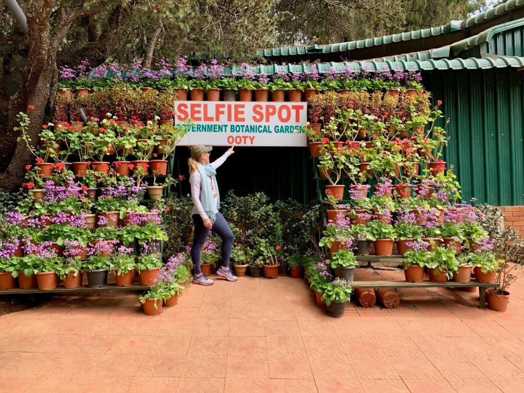 Lets-Be-Merry-Things-To-Do-in-Ooty-selfie-spot-at-botanic-garden
