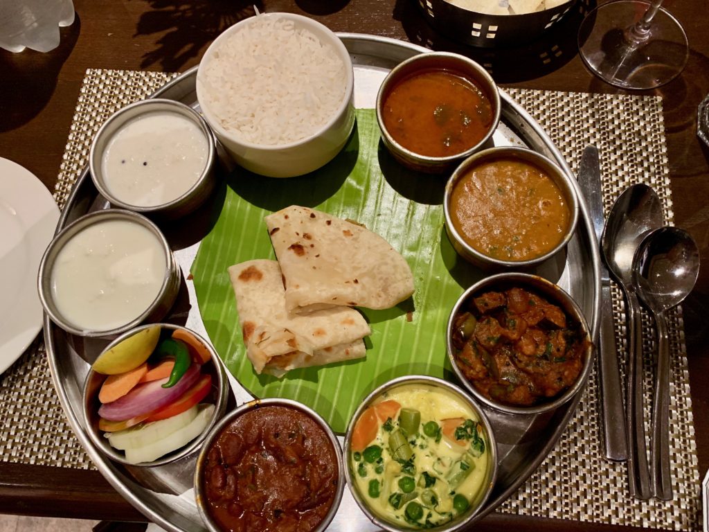 Lets-Be-Merry-Things-To-Do-in-Ooty-thali-dinner-at-taj-savoy