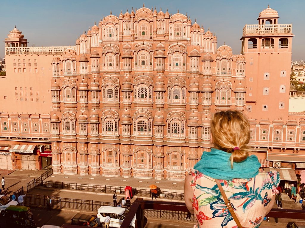 Golden-Triangle-India-Hawa-Mahal-Jaipur-Early-morning-light