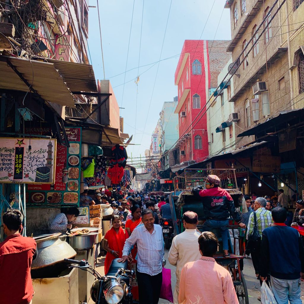 Golden-Triangle-India-Old-Delhi-Chaos-on-Sunday
