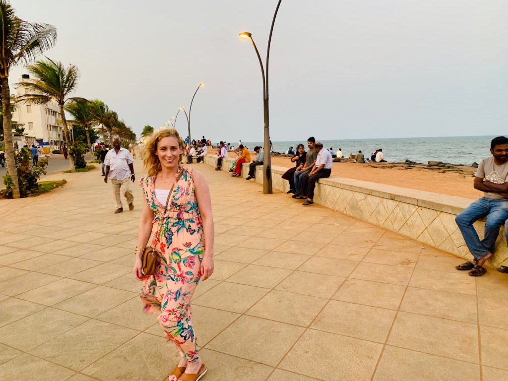 Pondicherry-travel-guide-merry-at-seaside-promenade