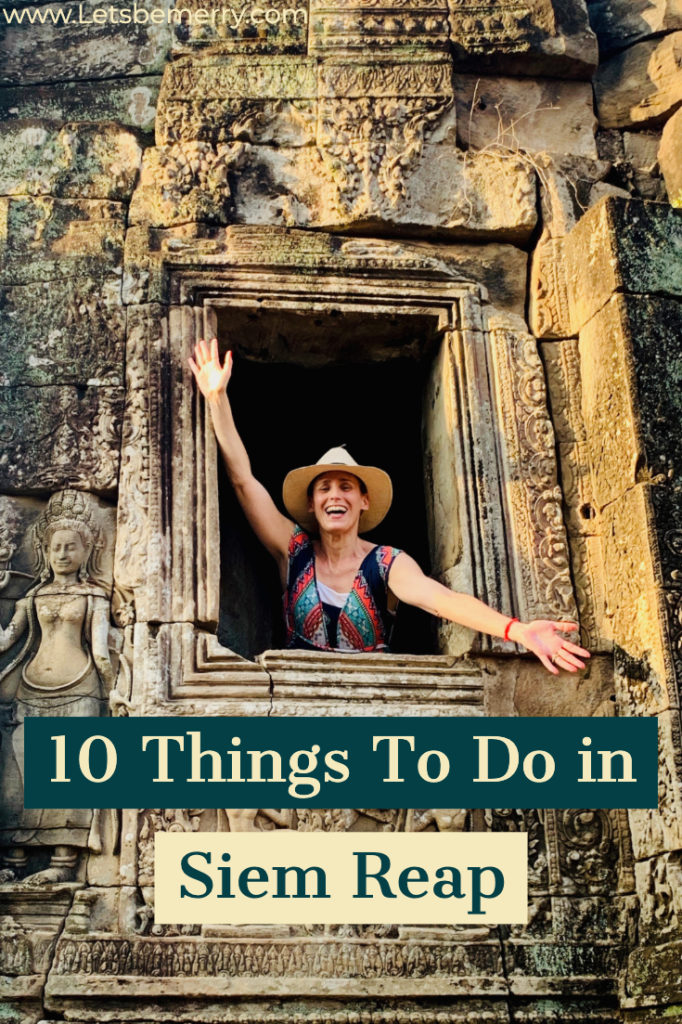 There are so many great things to do in Siem Reap, the modern city in Cambodia that is the gateway to visiting Angkor Wat. Click through for 10 ideas!