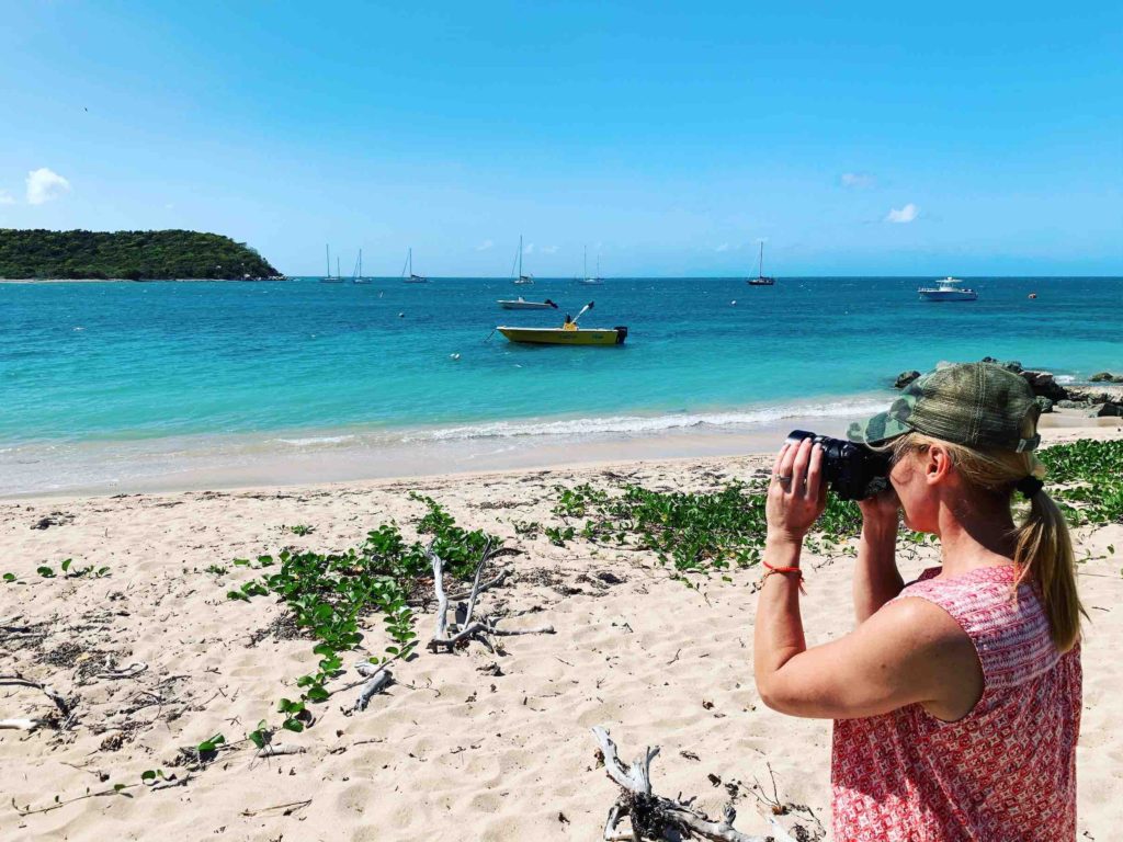 merry-taking-a-photo-on-the-beach-vieques