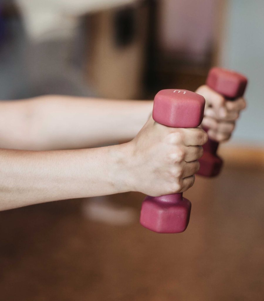 how-to-exercise-at-home-use-free-weights