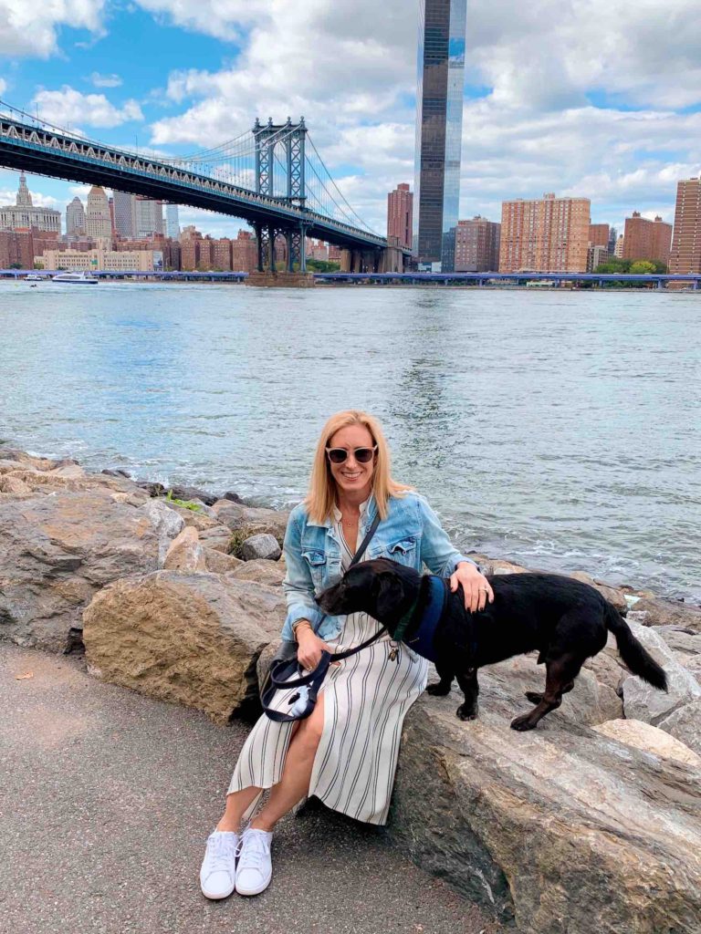 merry-and-her-dog-archie-in-brooklyn-bridge-park